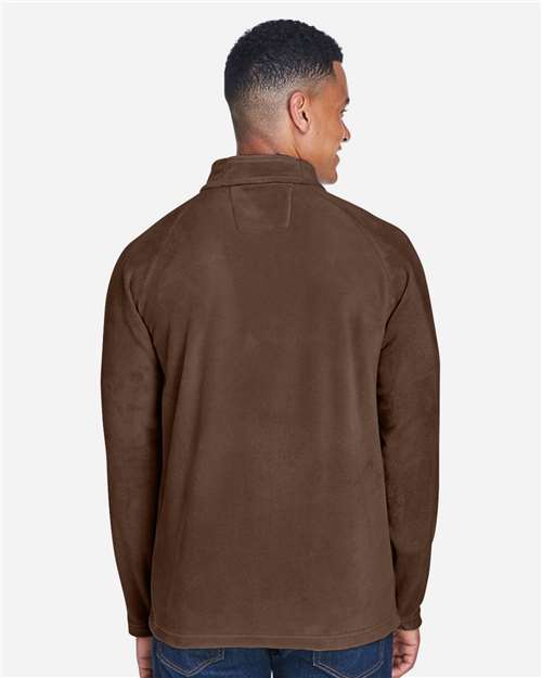 Sport Dark Brown Men&#39;s Campus Microfleece Jacket - TT90