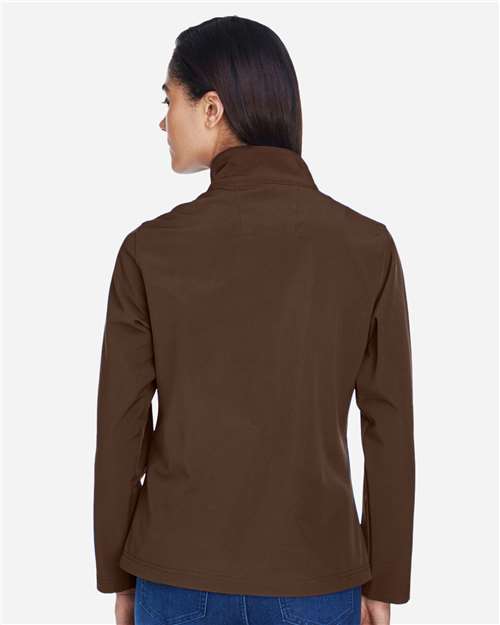 Sport Dark Brown Women&#39;s Leader Soft Shell Jacket - TT80W