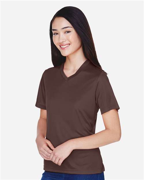 Sport Dark Brown Women&#39;s Zone Performance T-Shirt - TT11W