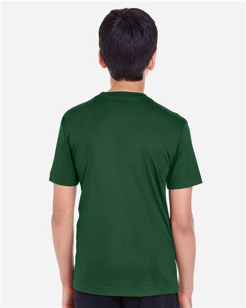 Sport Dark Green Youth Zone Performance T-Shirt - TT11Y