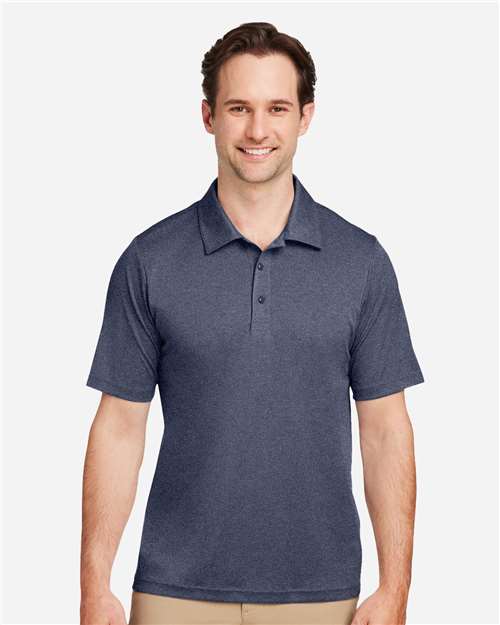 Sport Dark Navy Heather Men&#39;s Zone Sonic Heather Performance Polo - TT51H