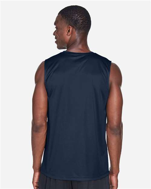 Sport Dark Navy Men&#39;s Zone Performance Muscle T-Shirt - TT11M