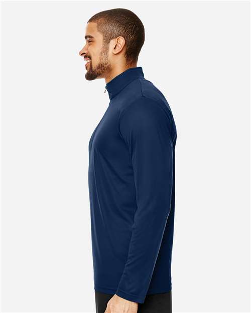 Sport Dark Navy Men&#39;s Zone Performance Quarter-Zip Pullover - TT31