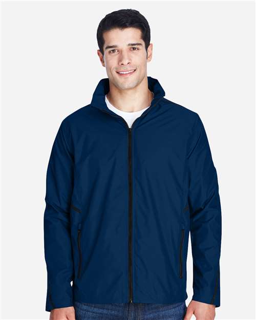 Sport Dark Navy Unisex Conquest Jacket with Mesh Lining - TT70