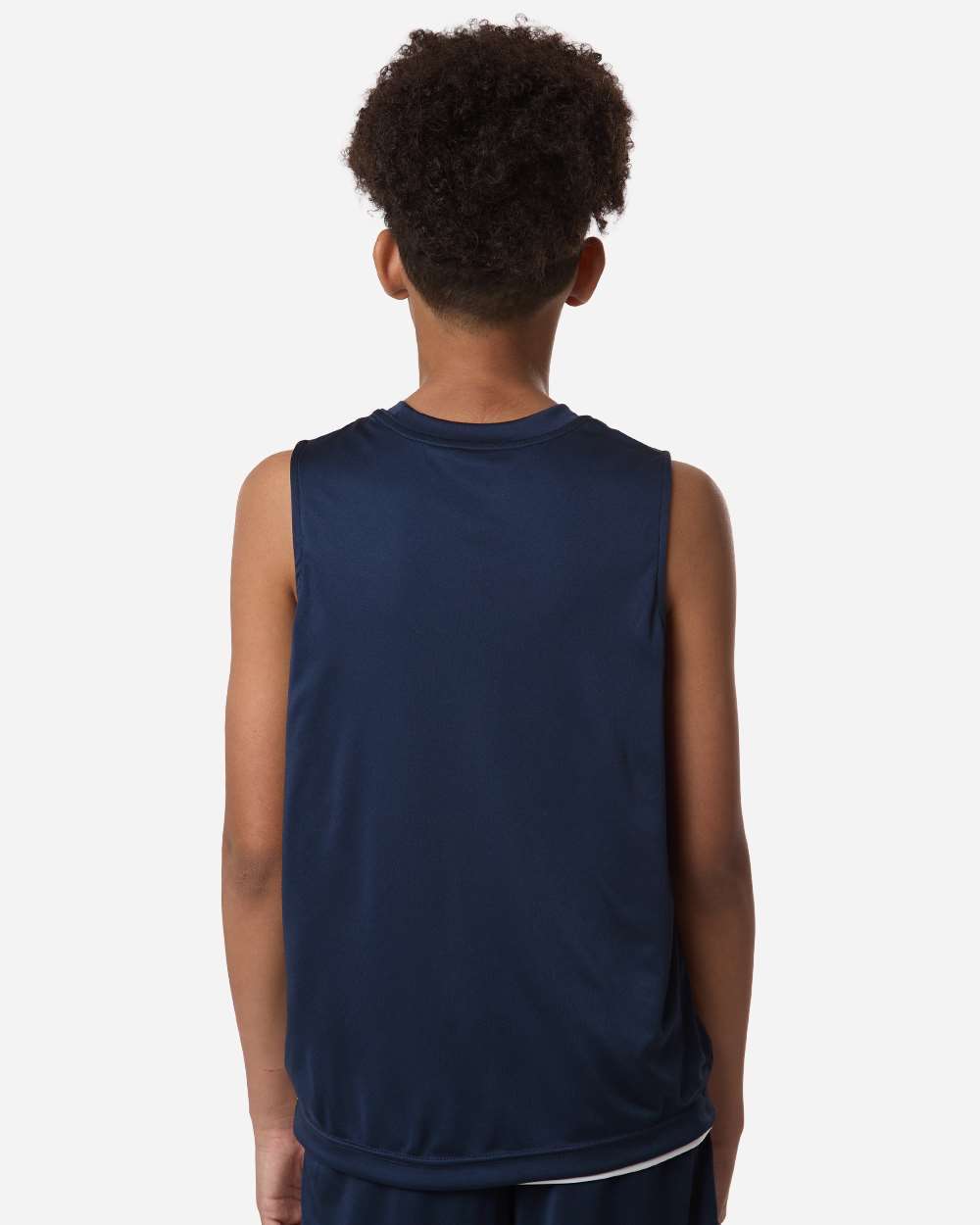 Sport Dark Navy/ White Youth Zone Performance Reversible Jersey - TT115Y plain
