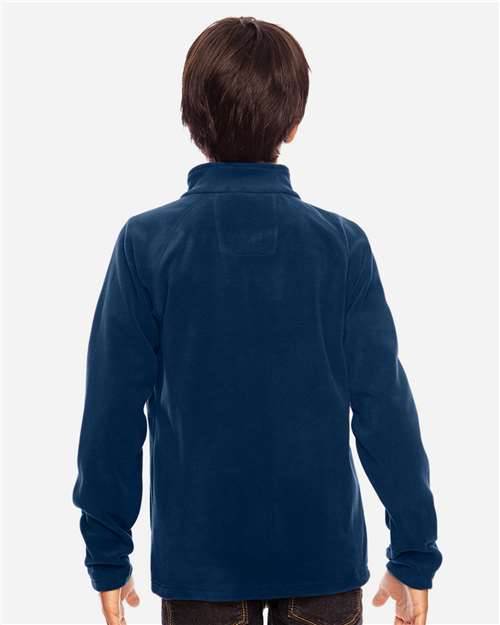 Sport Dark Navy Youth Campus Microfleece Jacket - TT90Y