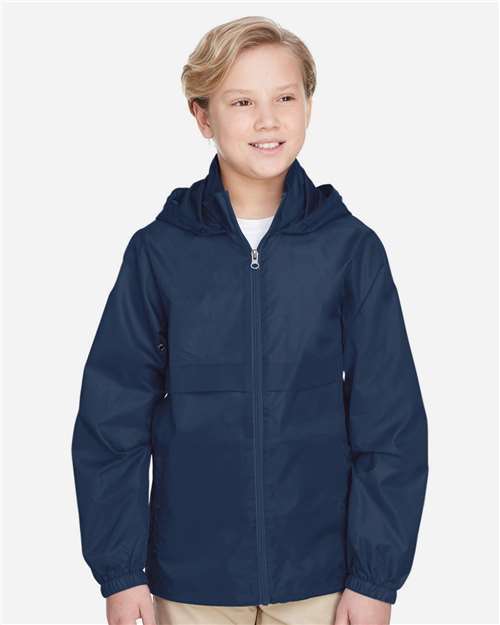 Sport Dark Navy Youth Zone Protect Lightweight Jacket - TT73Y