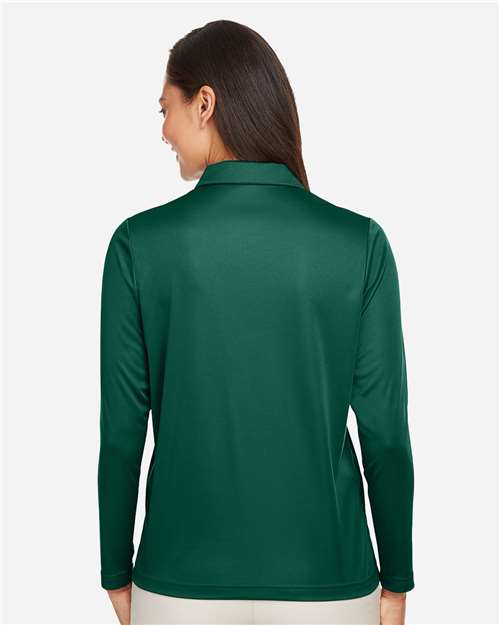 Sport Forest Women&#39;s Zone Performance Long Sleeve Polo - TT51LW