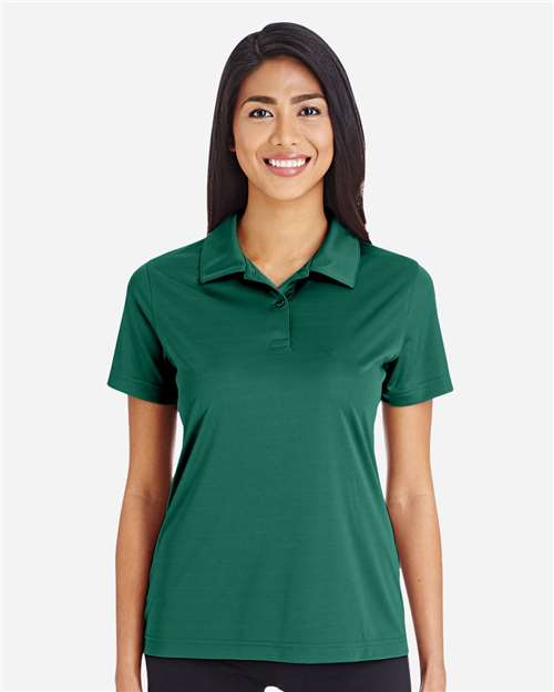 Front View of Sport Forest Women's Zone Performance Polo - TT51W