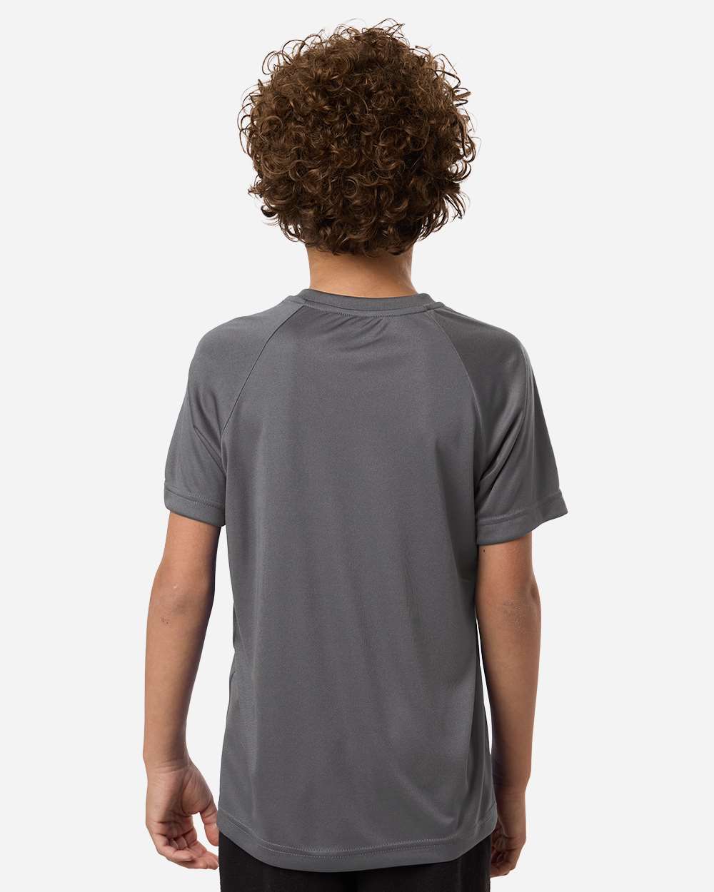 Sport Graphite Youth Zone Performance Henley - TT11HNY plain