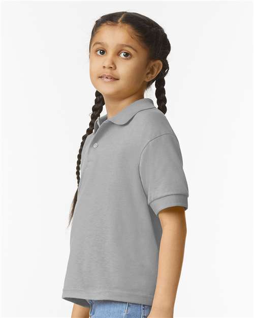 Sport Grey DryBlend® Youth Jersey Polo - 8800B