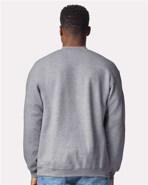 Sport Grey Softstyle® Midweight 1/4 Zip Sweatshirt - SF008