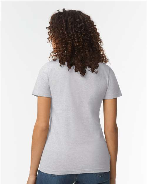 Sport Grey Softstyle® Women&#39;s Midweight T-Shirt - 65000L