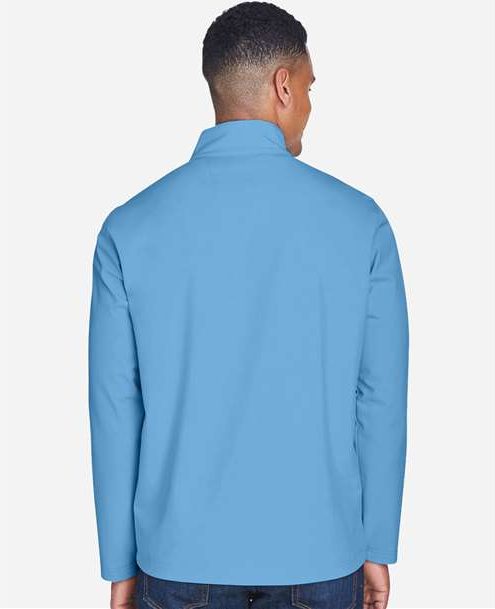 Sport Light Blue Men&#39;s Leader Soft Shell Jacket - TT80