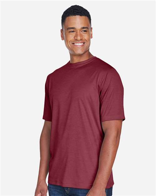 Sport Maroon Heather Men&#39;s Sonic Heather Performance T-Shirt - TT11H