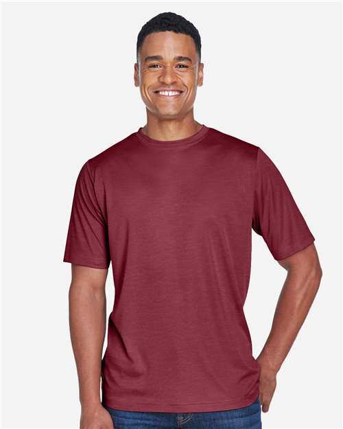 Sport Maroon Heather Men&#39;s Sonic Heather Performance T-Shirt - TT11H