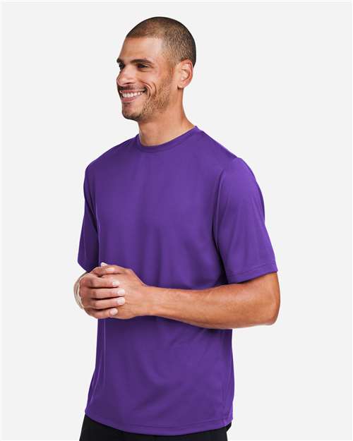 Sport Purple Men's Zone Performance Mesh T-Shirt - TT15