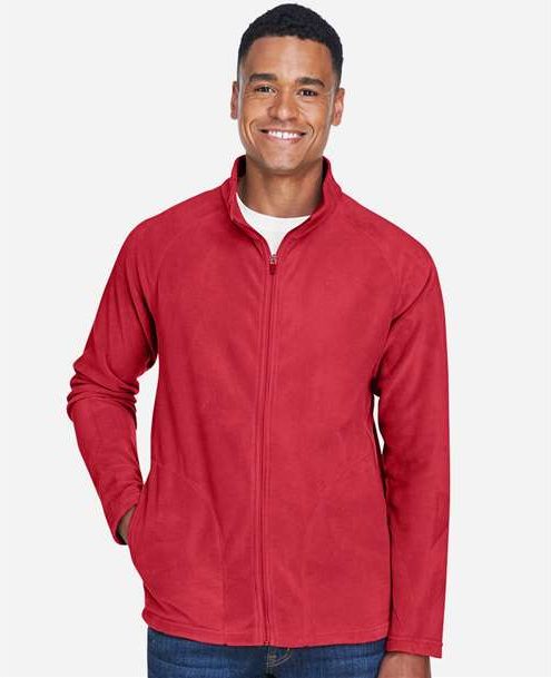 Sport Red Men&#39;s Campus Microfleece Jacket - TT90