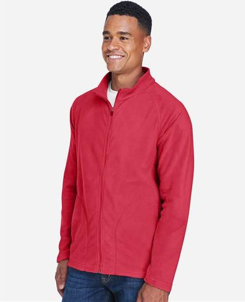 Sport Red Men&#39;s Campus Microfleece Jacket - TT90