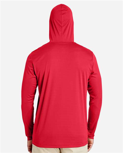 Sport Red Men&#39;s Zone Performance Hooded T-Shirt - TT41