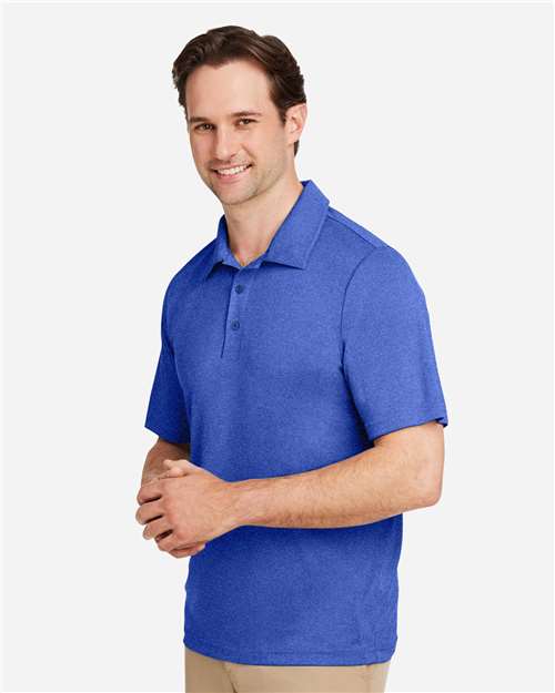 Sport Royal Heather Men&#39;s Zone Sonic Heather Performance Polo - TT51H