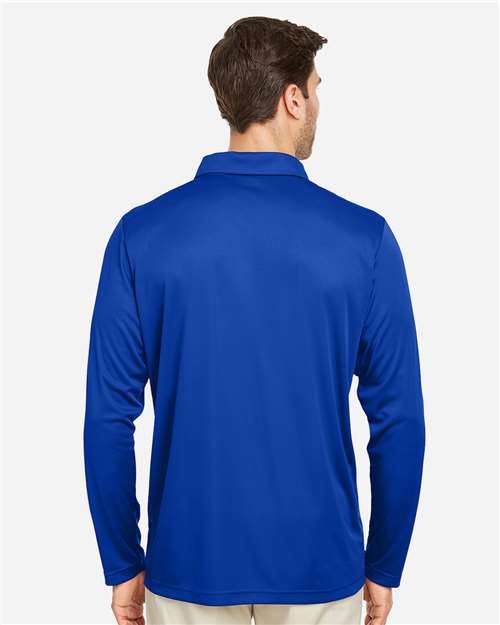 Sport Royal Men&#39;s Zone Performance Long Sleeve Polo - TT51L