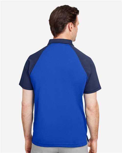 Sport Royal/ Sport Dark Navy Men&#39;s Command Snag-Protection Colorblock Polo - TT21C