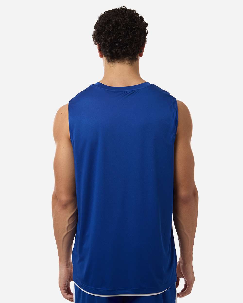 Sport Royal/ White Unisex Zone Performance Reversible Jersey - TT115 plain