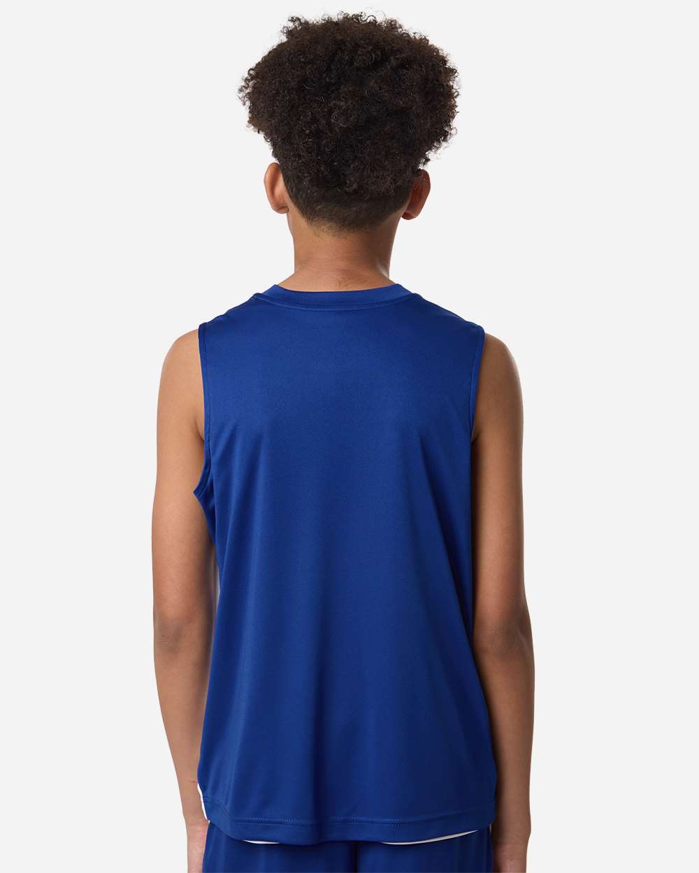 Sport Royal/ White Youth Zone Performance Reversible Jersey - TT115Y