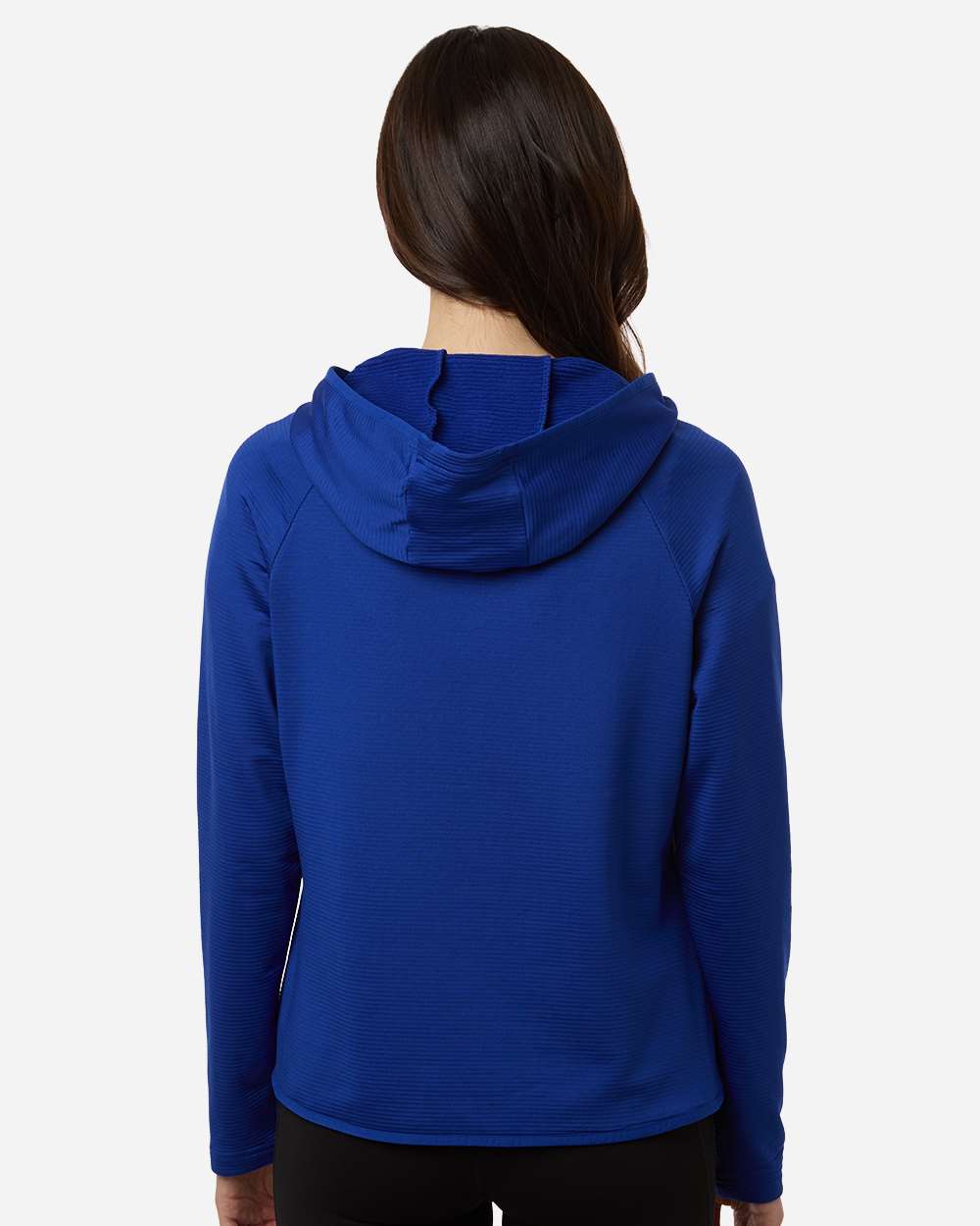 Sport Royal Women's Qualify Quarter-Zip Hooded Pullover - TT200W plain
