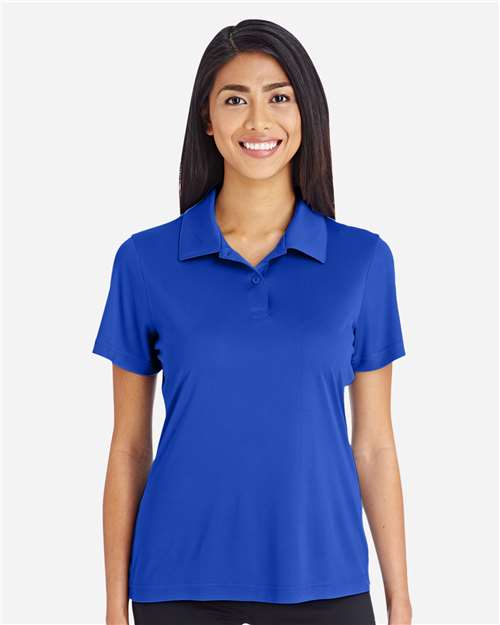 Front View of Sport Royal Women's Zone Performance Polo - TT51W