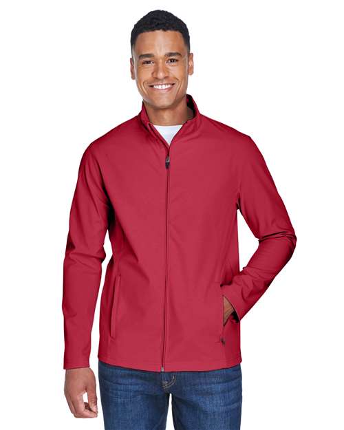 Sport Scarlet Red Men&#39;s Leader Soft Shell Jacket - TT80