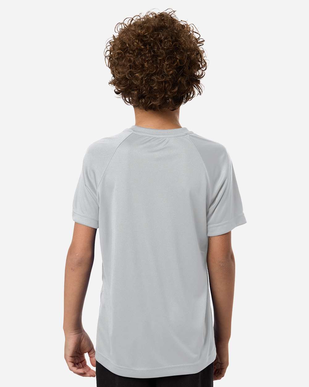 Sport Silver Youth Zone Performance Henley - TT11HNY plain