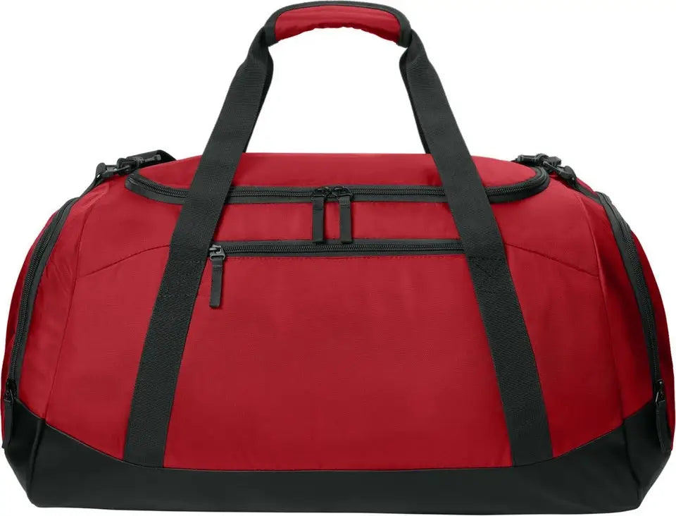 Sport-tek Bst505 Large Rec Duffel - Deep Red