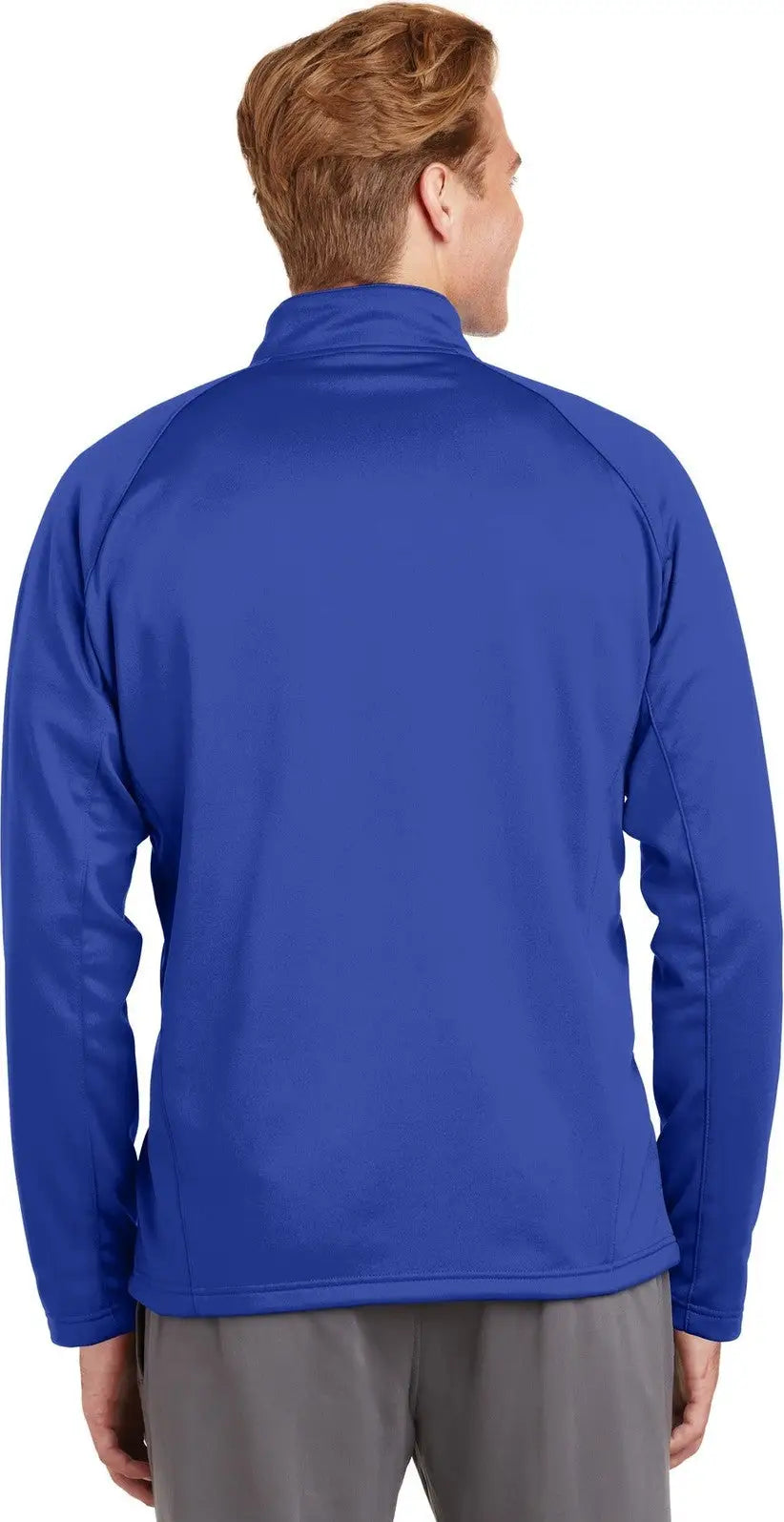 Sport-tek F243 Sport-wick Fleece 1/4-zip Pullover - True Royal Silver