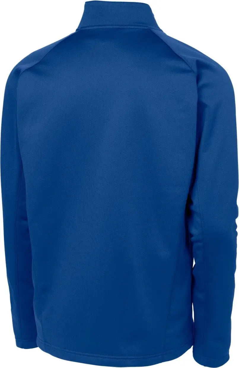 Sport-tek F243 Sport-wick Fleece 1/4-zip Pullover - True Royal Silver