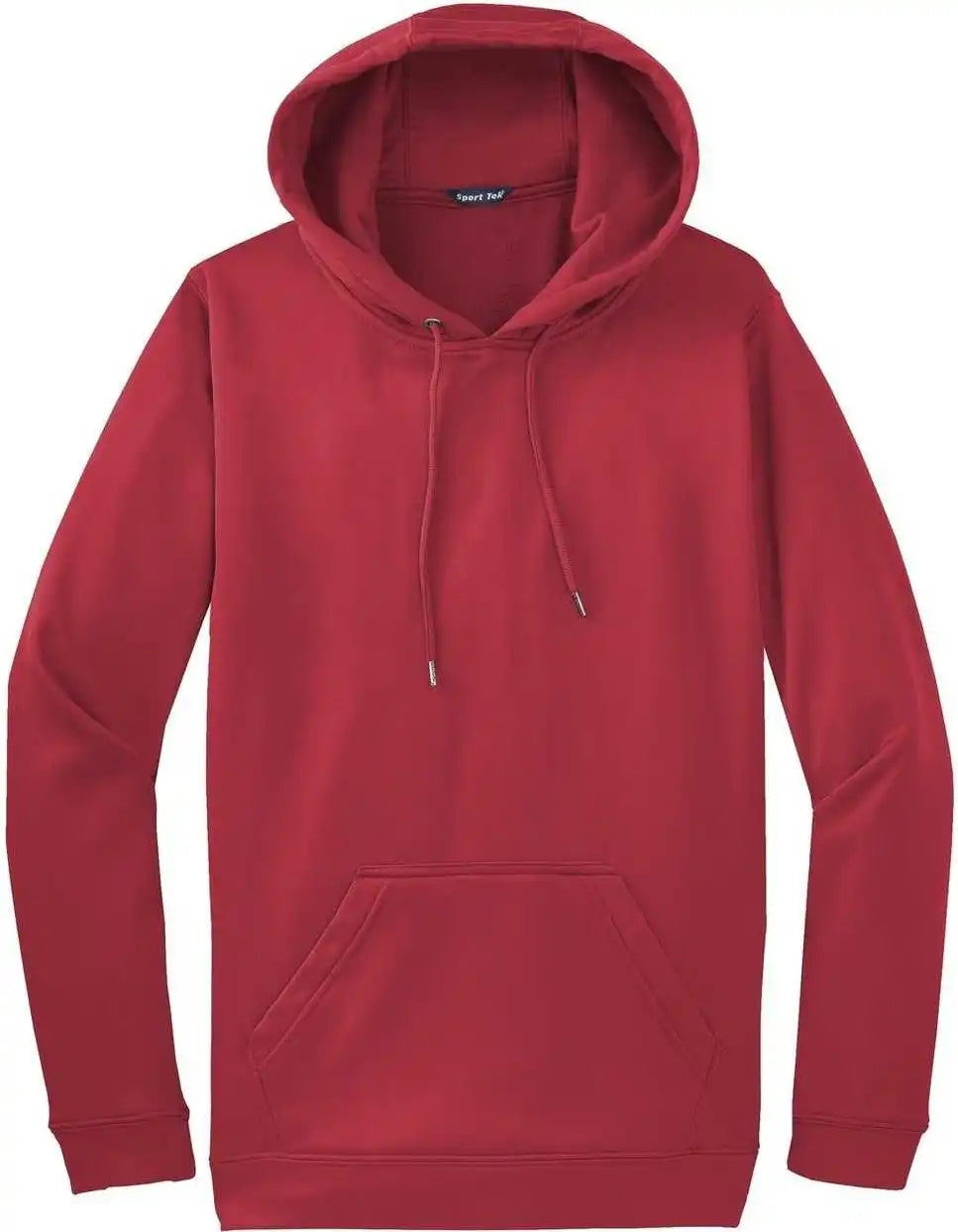 Sport-tek F244 Sport-wick Fleece Hooded Pullover - Deep Red