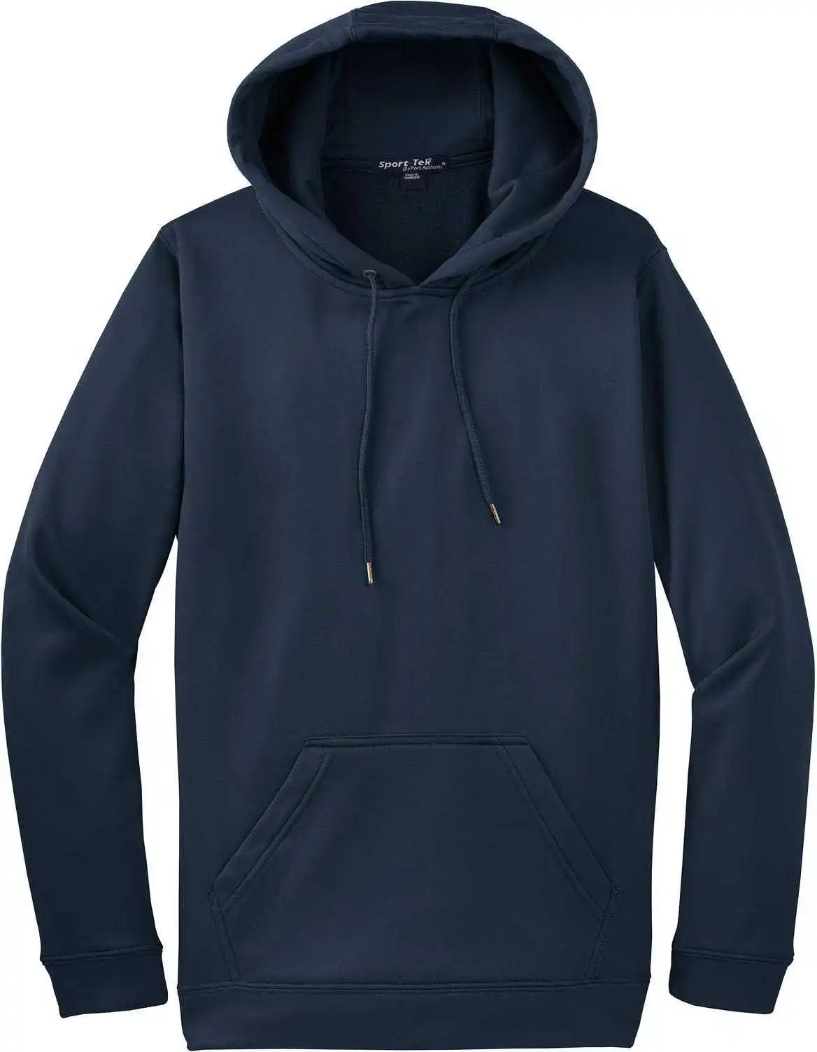 Sport Tek F244 Wick Fleece Hooded Pullover Navy