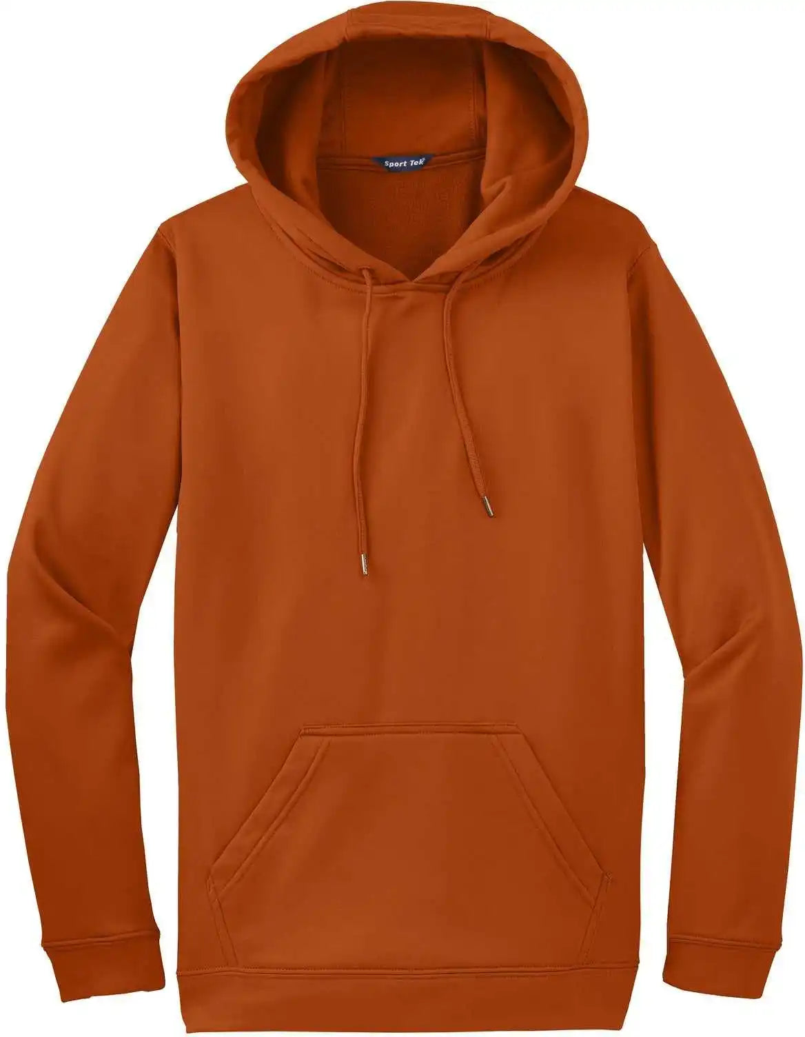 Sport-tek F244 Sport-wick Fleece Hooded Pullover - Texas Orange