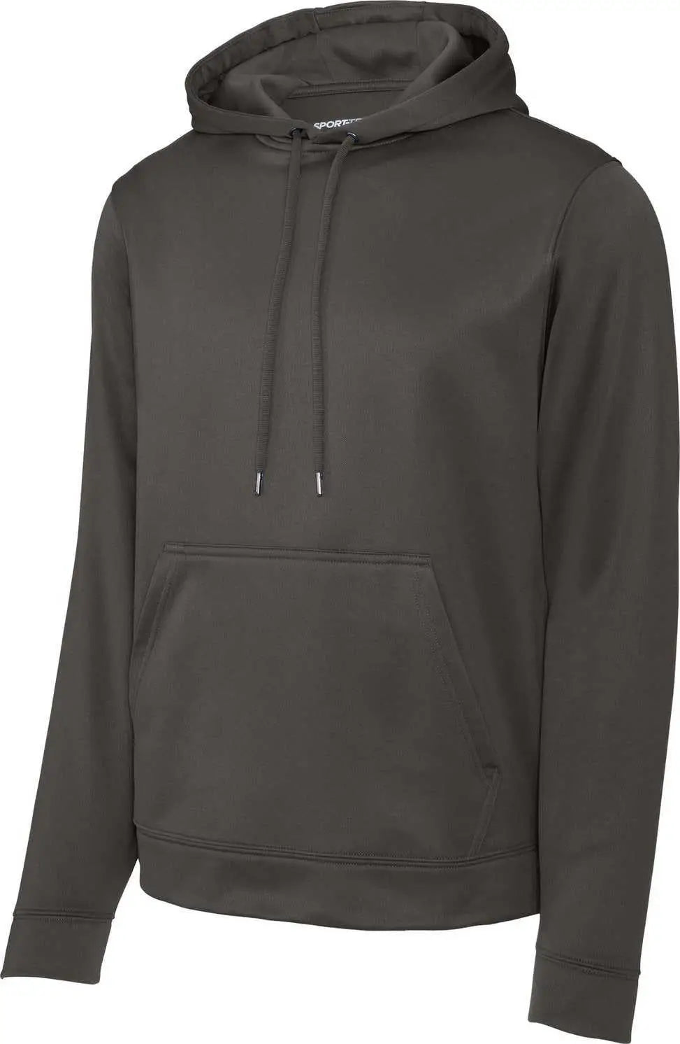 Sport-tek F244 Sport-wick Fleece Hooded Pullover - Iron Grey