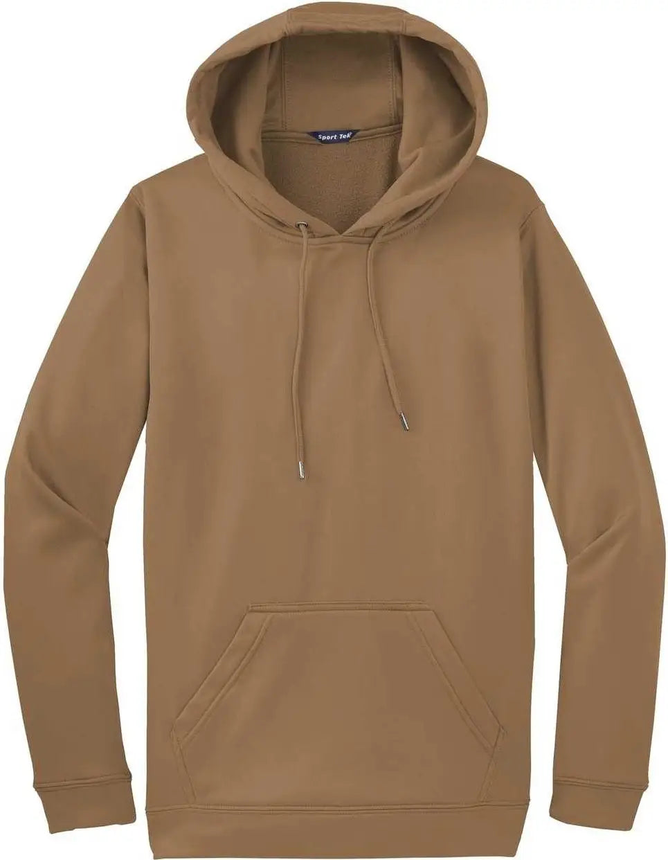 Sport-tek F244 Sport-wick Fleece Hooded Pullover - Woodland Brown