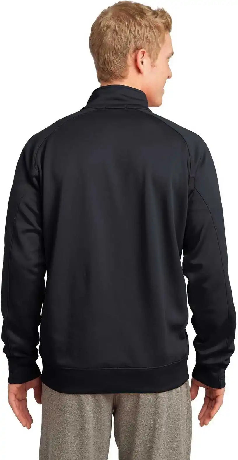 Sport Tek F247 Tech Fleece 1/4 Zip Pullover Black