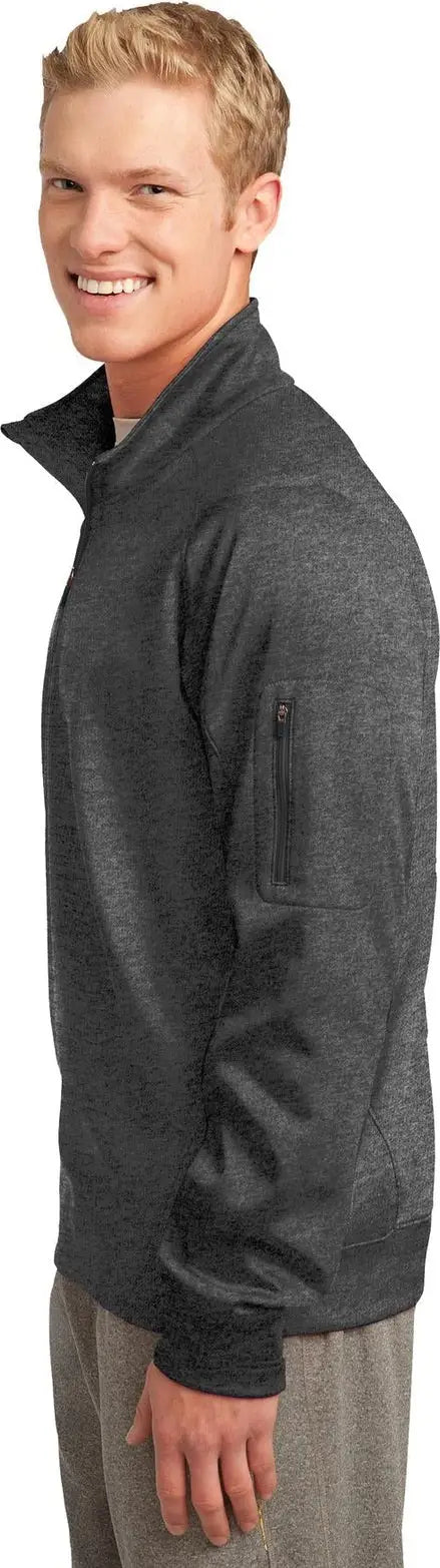 Sport-tek F247 Tech Fleece 1/4-zip Pullover - Graphite Heather