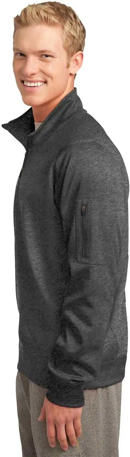 Sport-tek F247 Tech Fleece 1/4-zip Pullover - Graphite Heather
