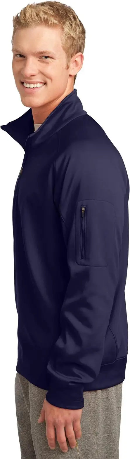 Sport-tek F247 Tech Fleece 1/4-zip Pullover - True Navy