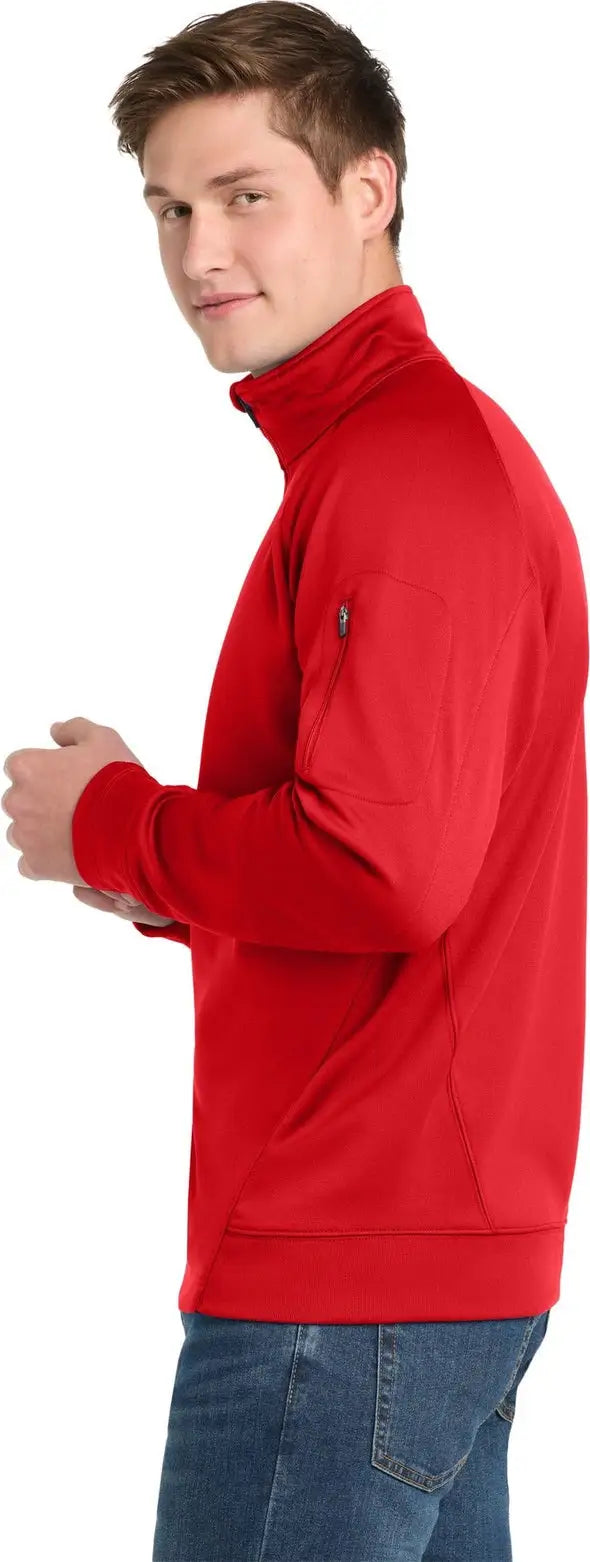 Sport-tek F247 Tech Fleece 1/4-zip Pullover - True Red