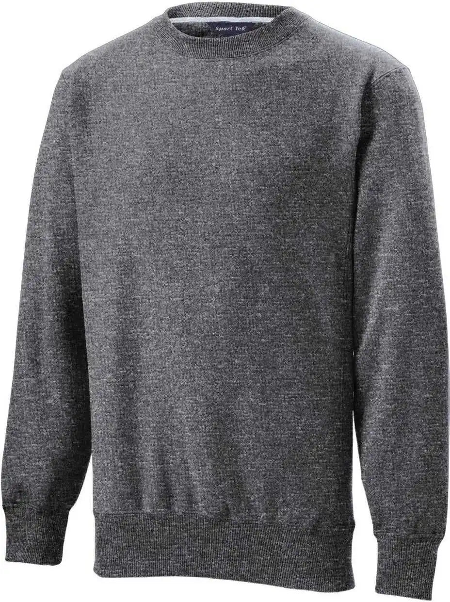 Sport Tek F280 Super Heavyweight Crewneck Sweatshirt Graphite Heather
