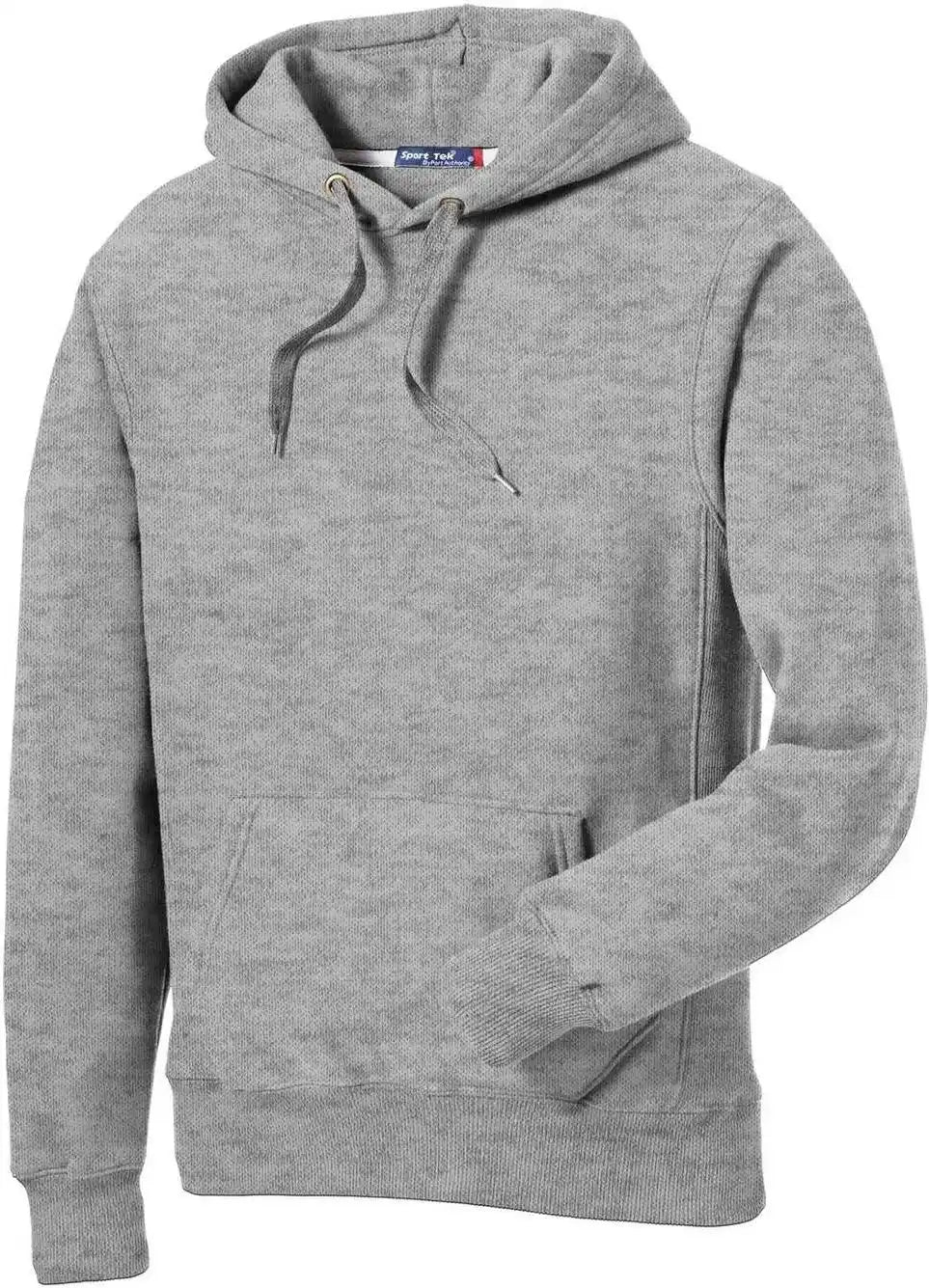 Sport Tek F281 Super Heavyweight Pullover Hooded Sweatshirt Athletic Heather