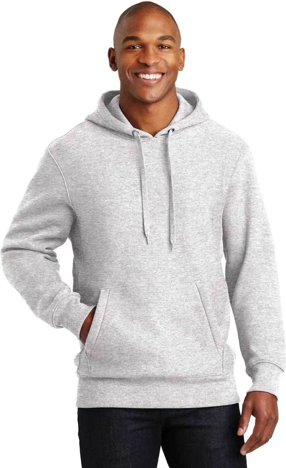 Sport Tek F281 Super Heavyweight Pullover Hooded Sweatshirt Athletic Heather