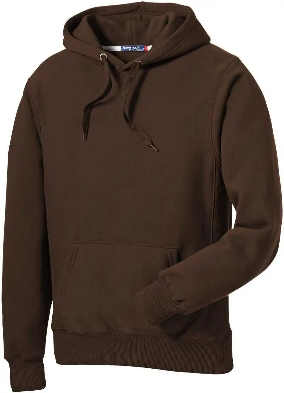 Sport Tek F281 Super Heavyweight Pullover Hooded Sweatshirt Brown